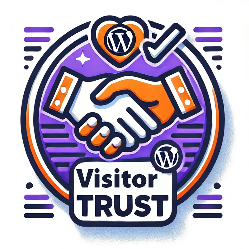 WordPress secure website badge for visitor trust