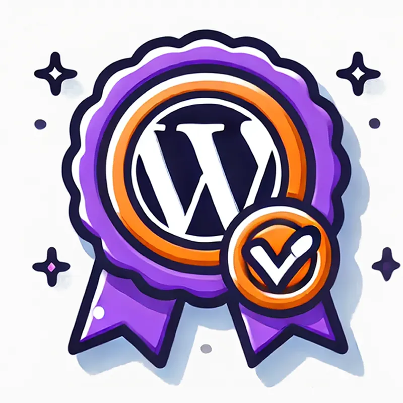 WordPress secure website badge for credibility