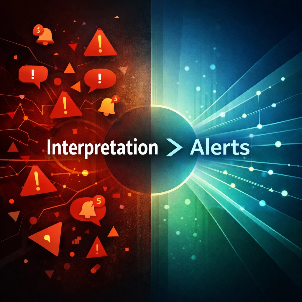 Why we designed WPMC around interpretation, not alerts